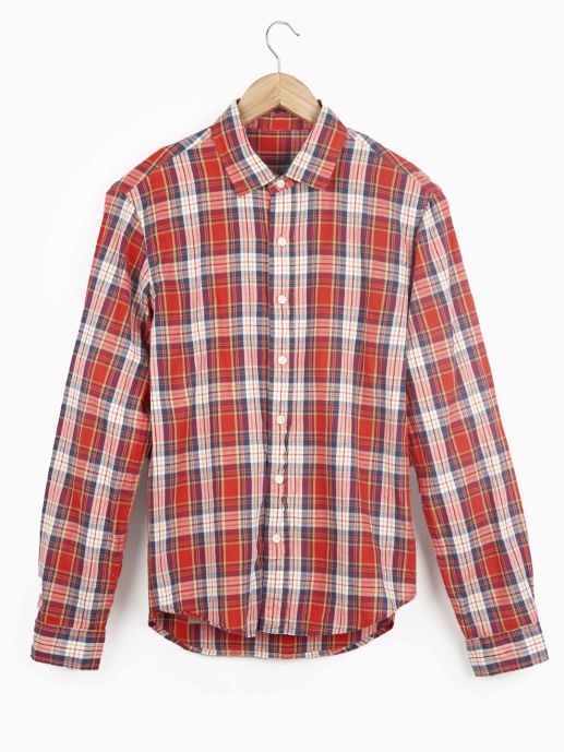 Red Madras Shirt